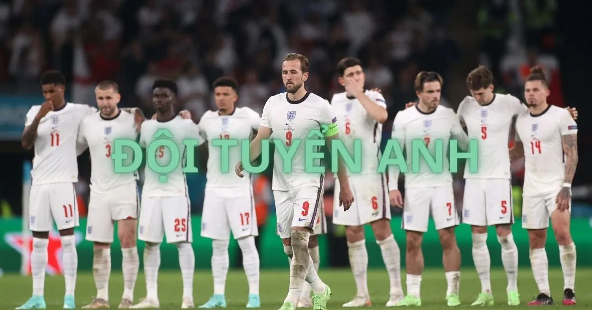 Đội hình hiện tại của Đội Tuyển Anh